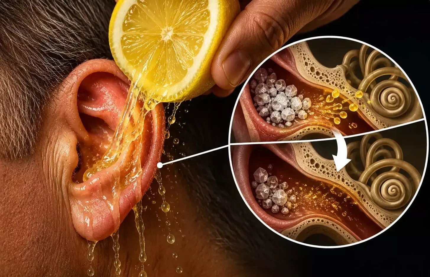 Natural lemonade trick for tinnitus relief